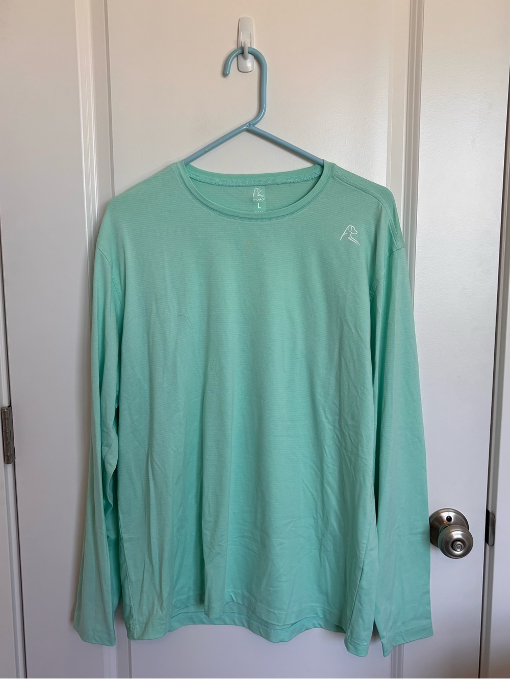 Rhoback Blitz Tech Long Sleeve Seafoam Green Blue